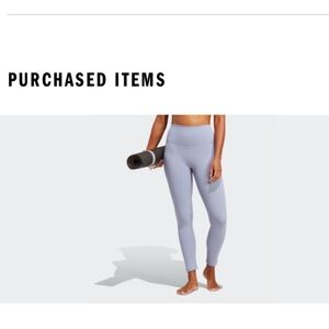 Adidas Light Gray Leggings